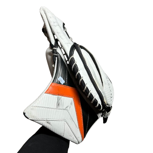 True Catalyst Px3 - Gant de gardien de but Pro Stock d'occasion (blanc/noir/orange)